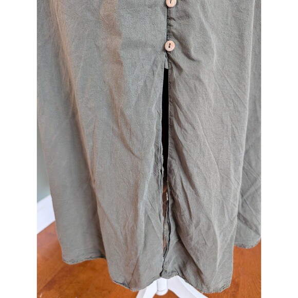 Zara Boho Indie Chic Nature Fairy Cottage Minimalist Granola Neutral Dress - Picture 3 of 15